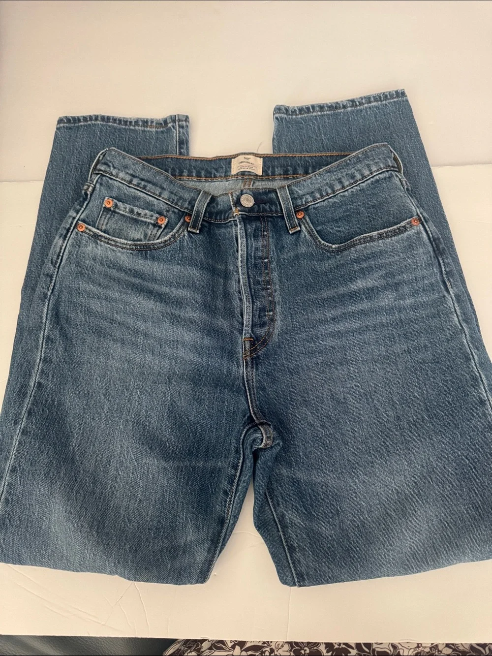 Levi's Men's 501 Jeans Straight Leg Jeans Size 29x30 Buttonfly